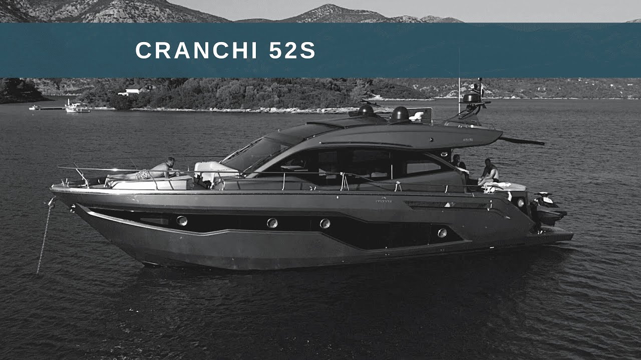 Обзор модели Cranchi E52s. Яхтинг в Хорватии.