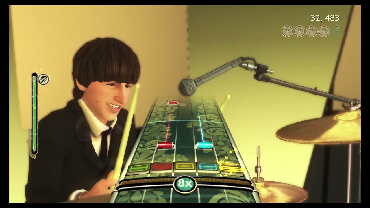 I Want To Hold Your Hand by The Beatles (The Beatles Rock Band) [guitar expert difficulty] 