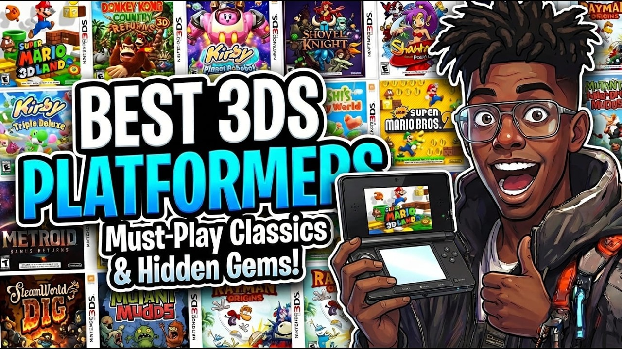 TOP 50 Best Platformer Games on Nintendo 3DS (2026)