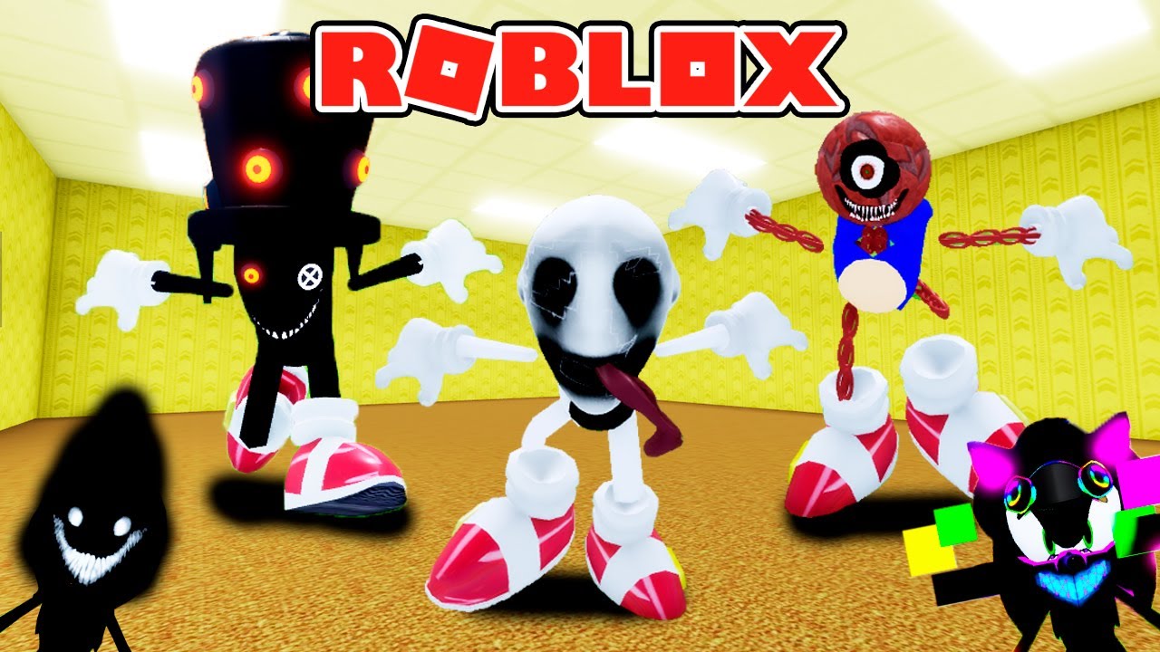 LOS BACKROOMS DEL UNIVERSO DE SONIC | Find The Sonic Morphs Backrooms | JehxTp