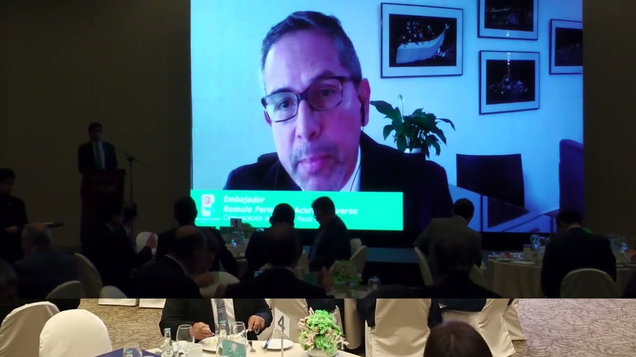 Palabras de Bienvenida Palabras del Excmo Sr. Embajador del Perú en Brasil, Romulo Acurio