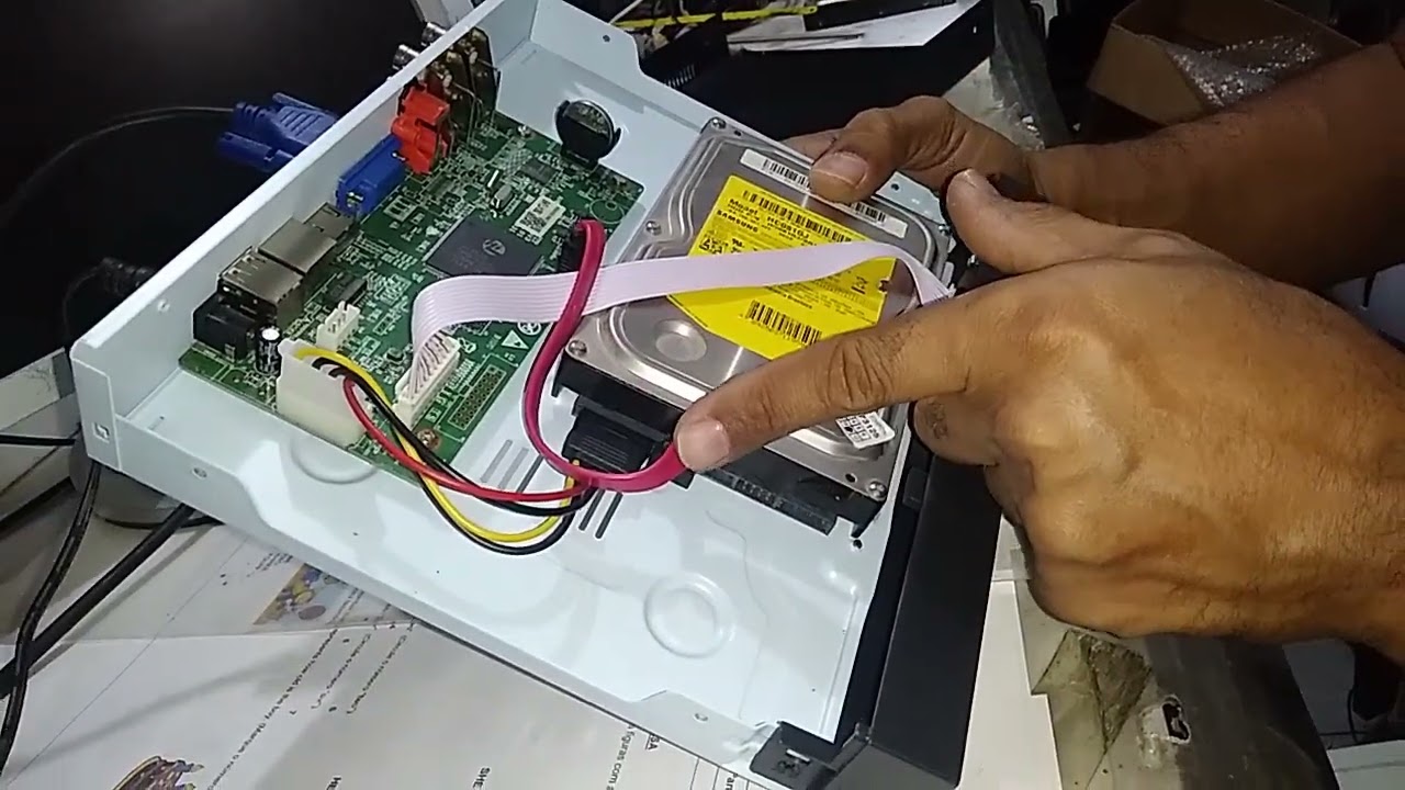 DVR NEHC Liga Mas Não Aparece Imagem - Defeito no HD