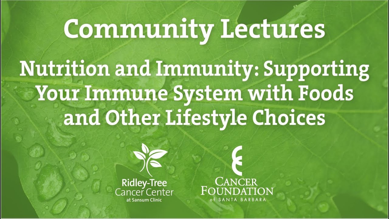 Nutrition and Immunity: Supporting Your Immune System with Foods and Other Lifestyle Choices