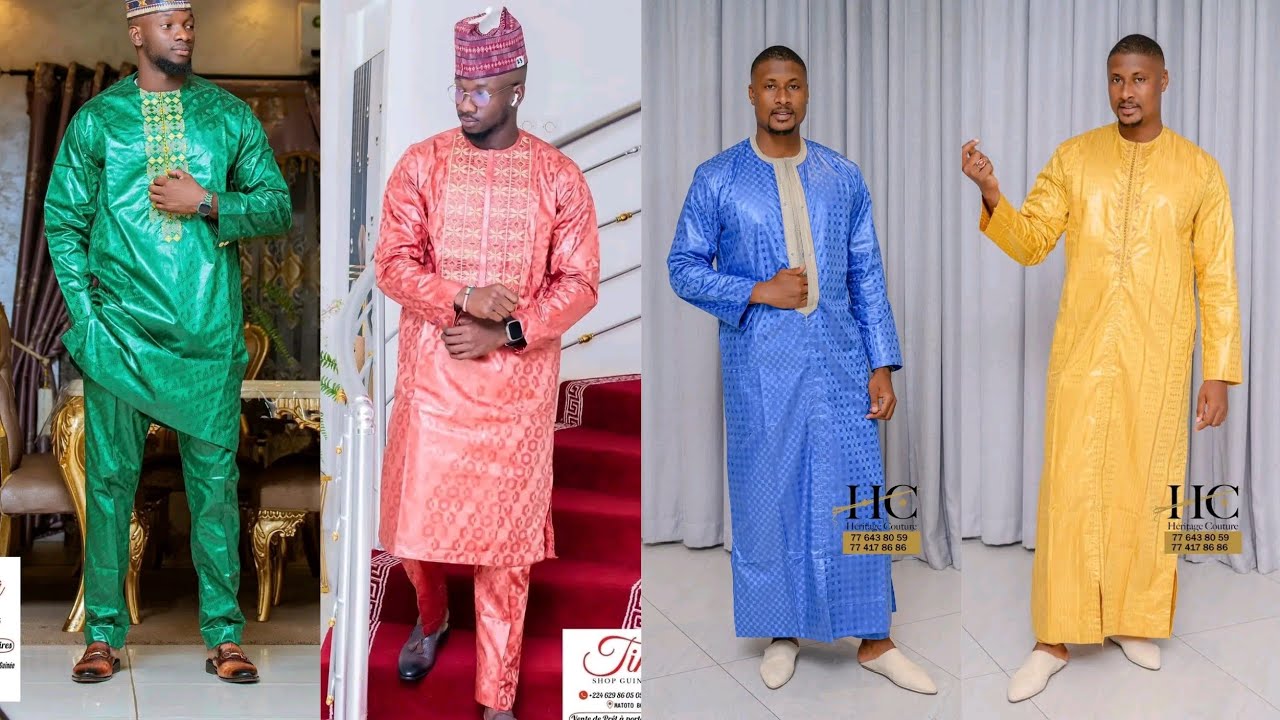 💥Ramadan 2024💥Très élégante model boubou en bazin riche et geztner #senegal #african #fashion #model
