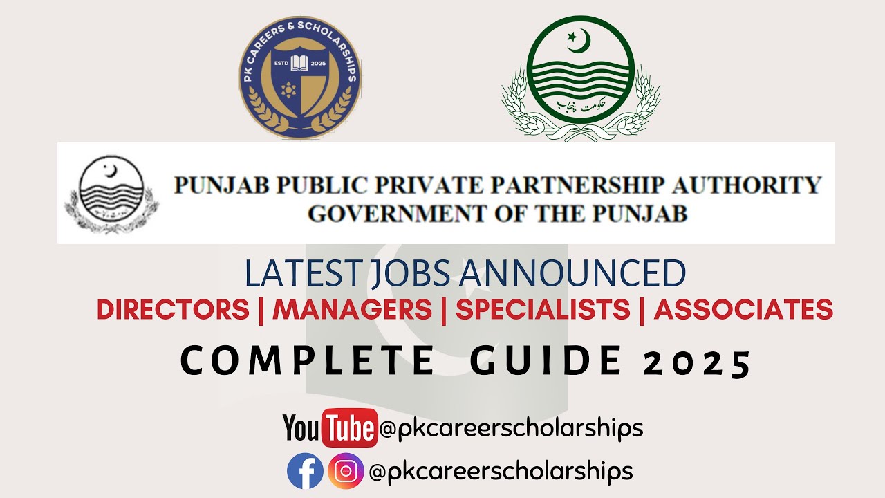 Punjab Public Private Partnership Authority Jobs 2025 | Latest Jobs