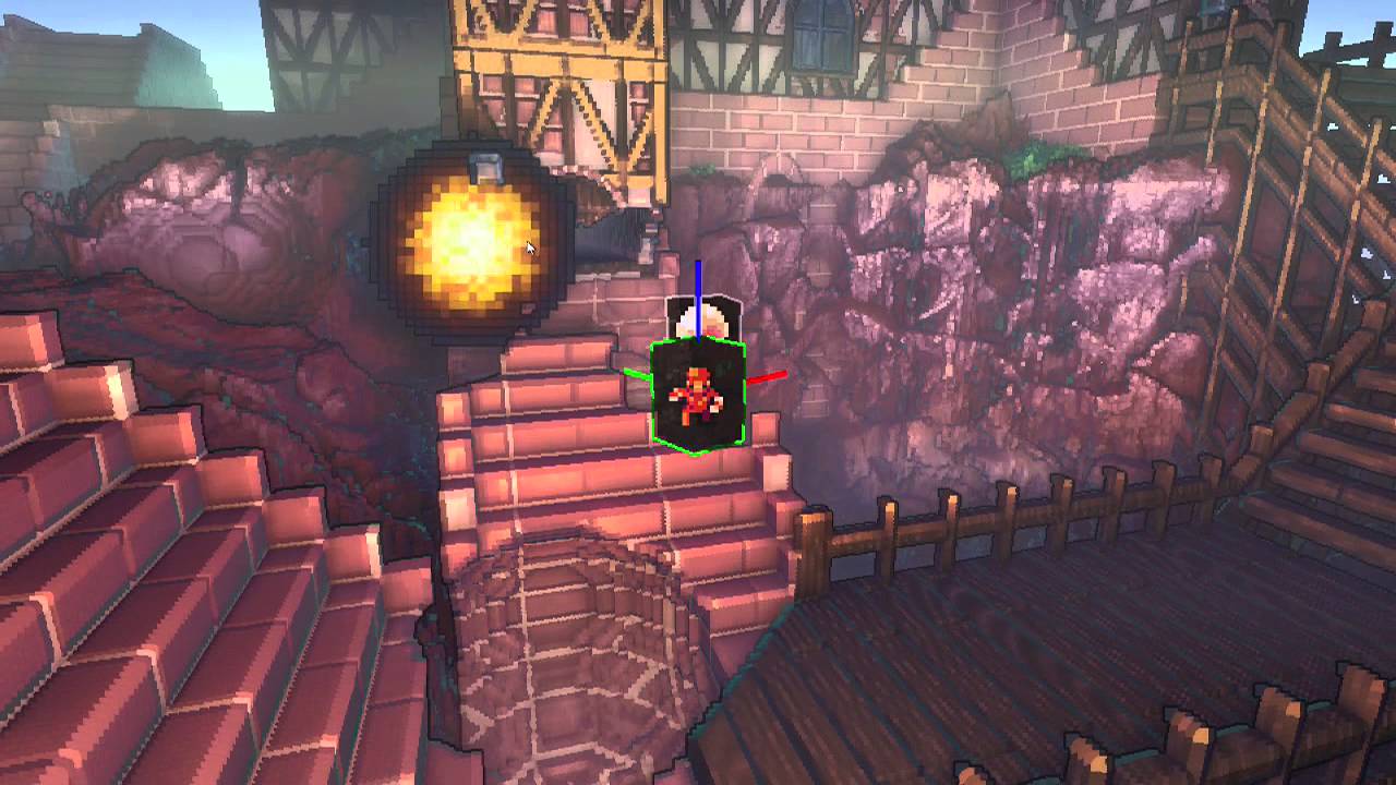 Voxel Quest projectile physics