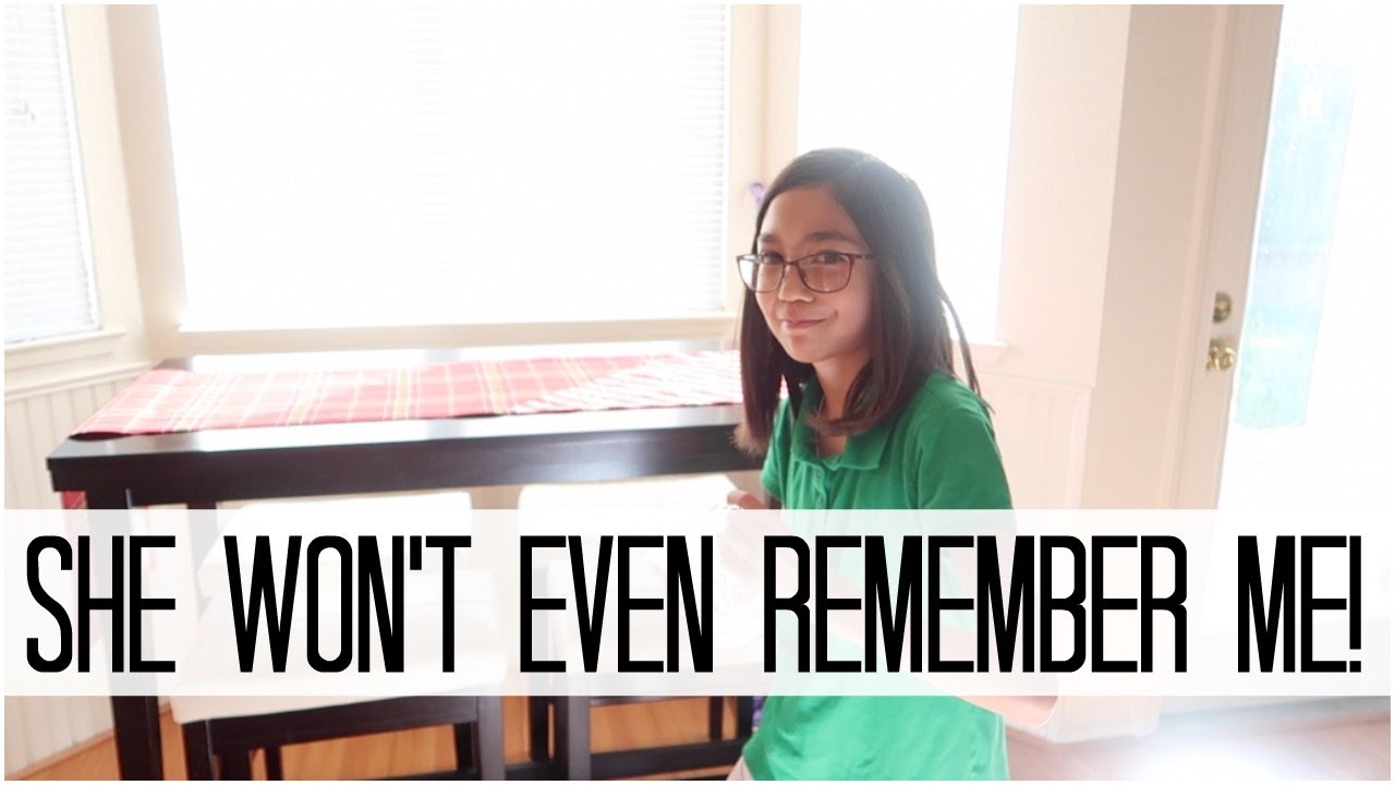 SHE WON'T EVEN REMEMBER ME! - November 14, 2016