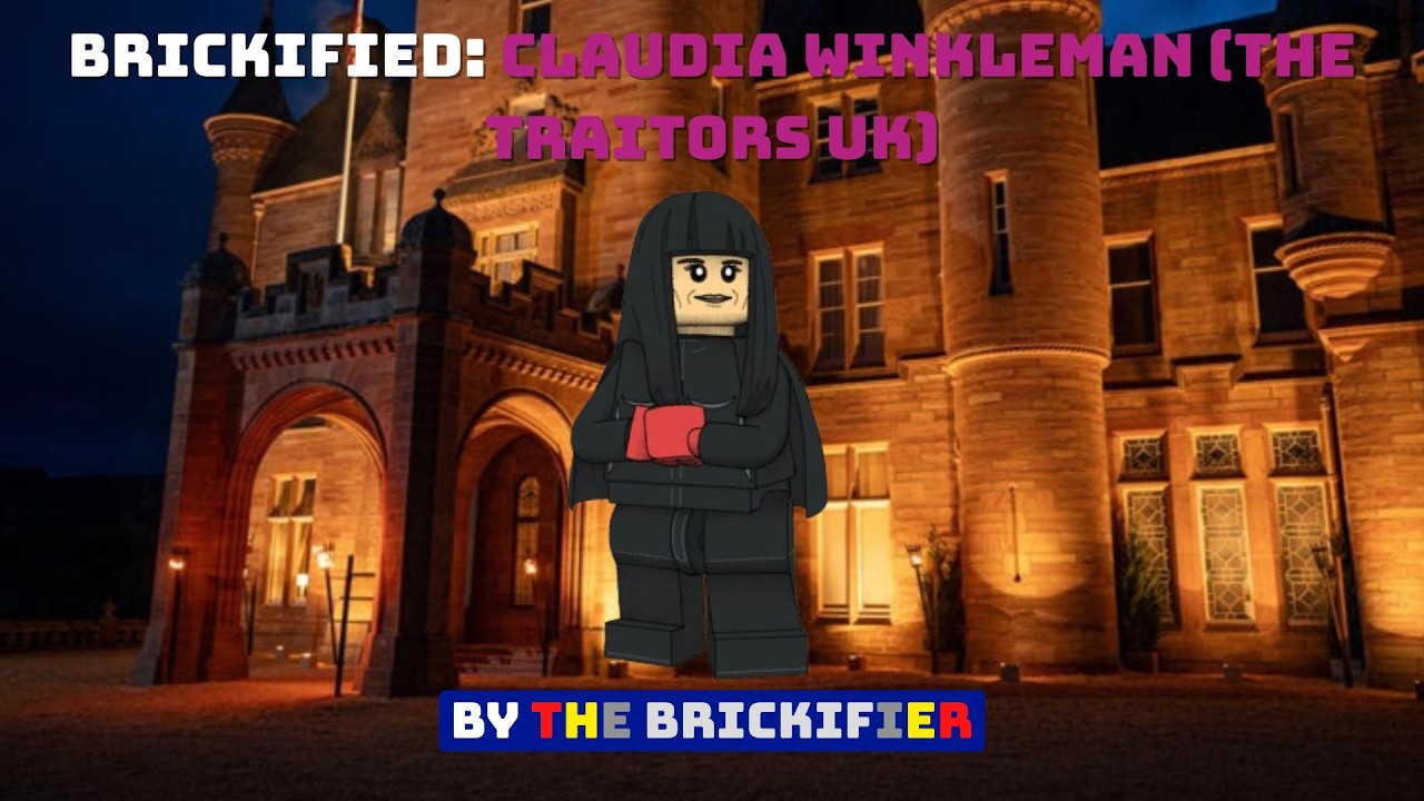Brickified: Claudia Winkleman (The Traitors UK)