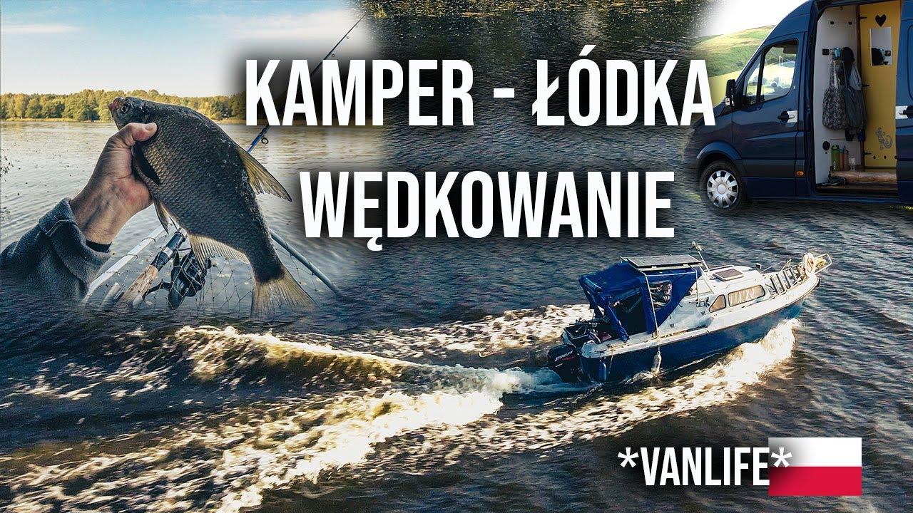 Kamper, łódka, wędkowanie na rzece Narew | Vanlife Polska #59