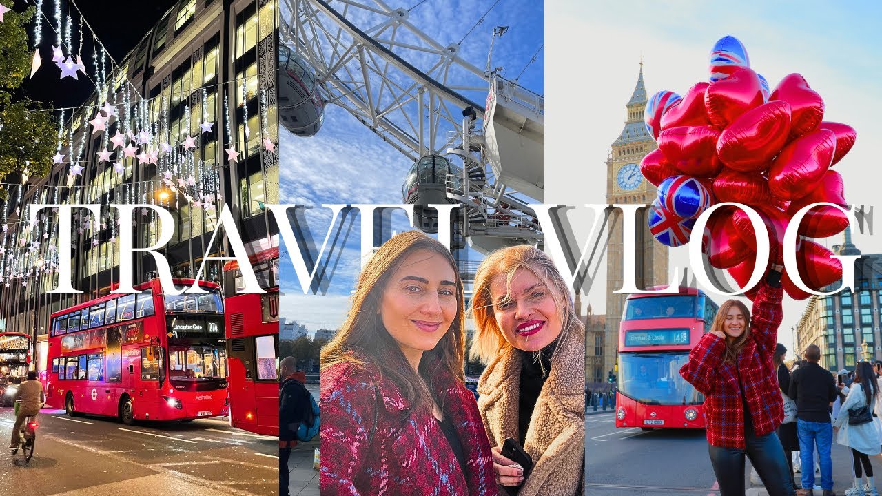 Lecimy do Londynu! 🇬🇧 Jemy fish& chips 🎣 pływamy po Tamizie ⛴️ Świątecznie na Oxford Street 🎄✨