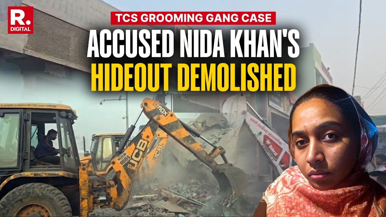 Nashik TCS Grooming Gang Case: Accused Nida Khan's Hideout, Made By AIMIM Corporator  Demolished