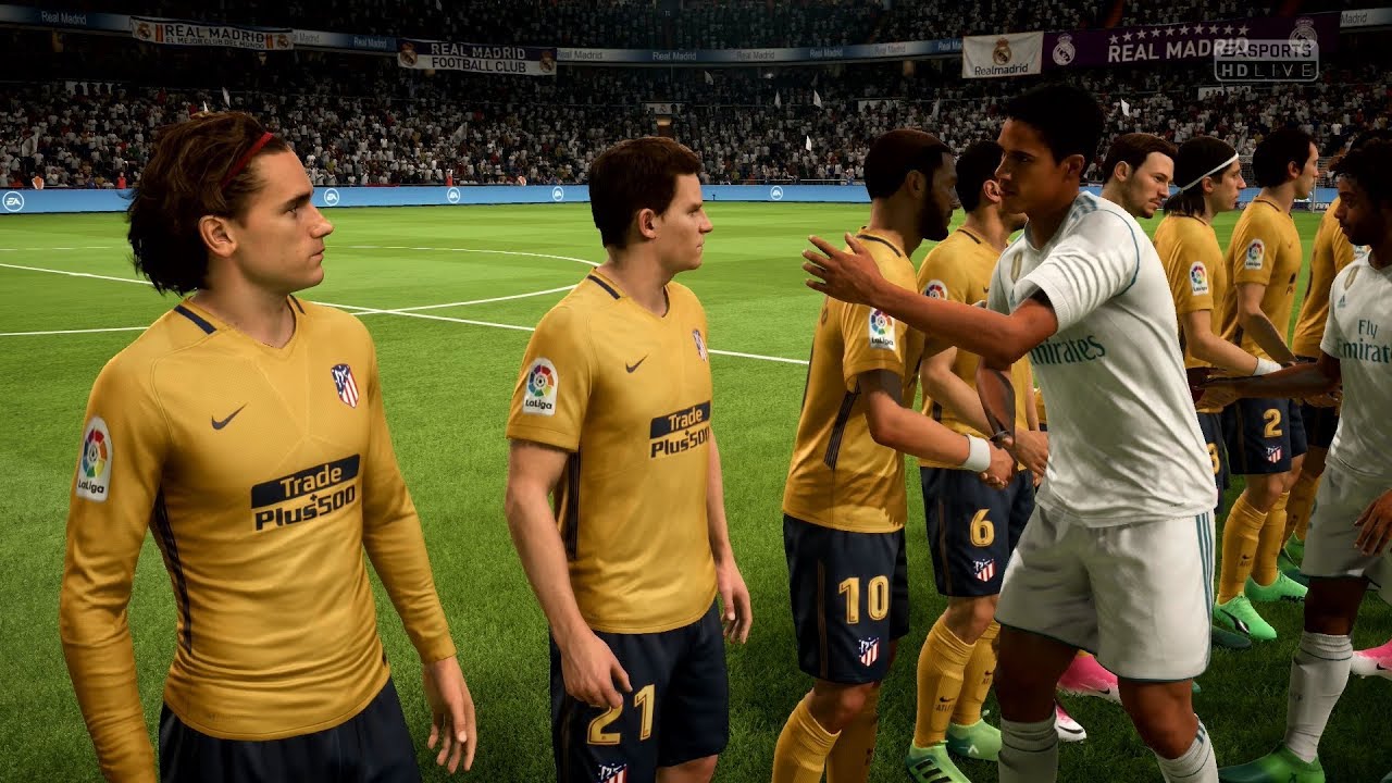 FIFA 18 | Real Madrid vs Atlético Madrid - Full Gameplay (PS4/Xbox One)