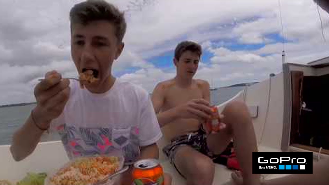 A Day On A Shrimper Boat | GoPro HERO4 Session