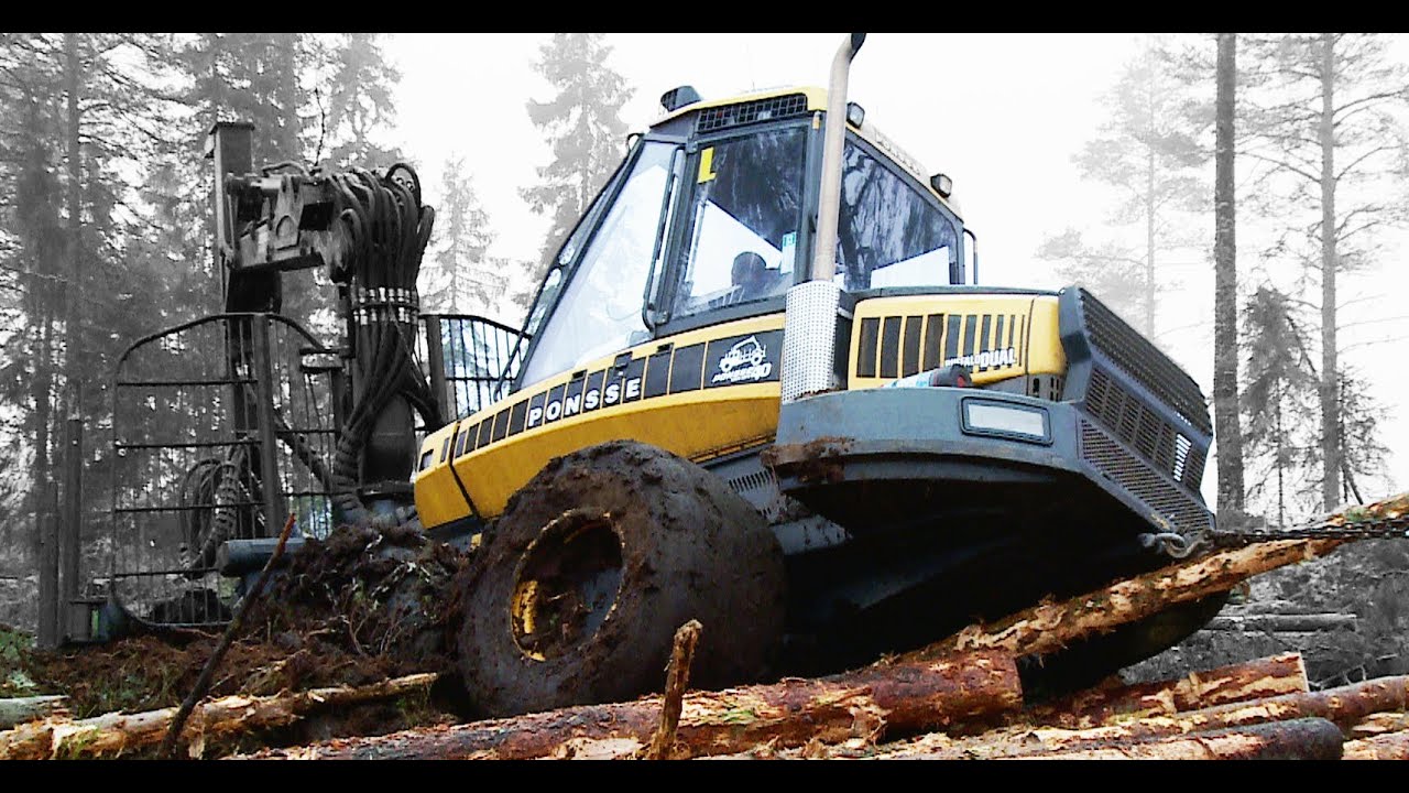 Ponsse Stuck in the Ground -  Heavy Recovery - Terribärgarn, Sweden