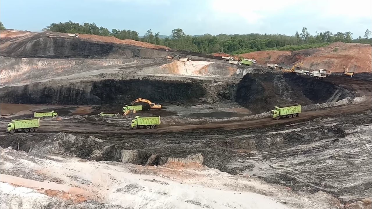 BEGINILAH AKTIVITAS TAMBANG BATUBARA KALIMANTAN