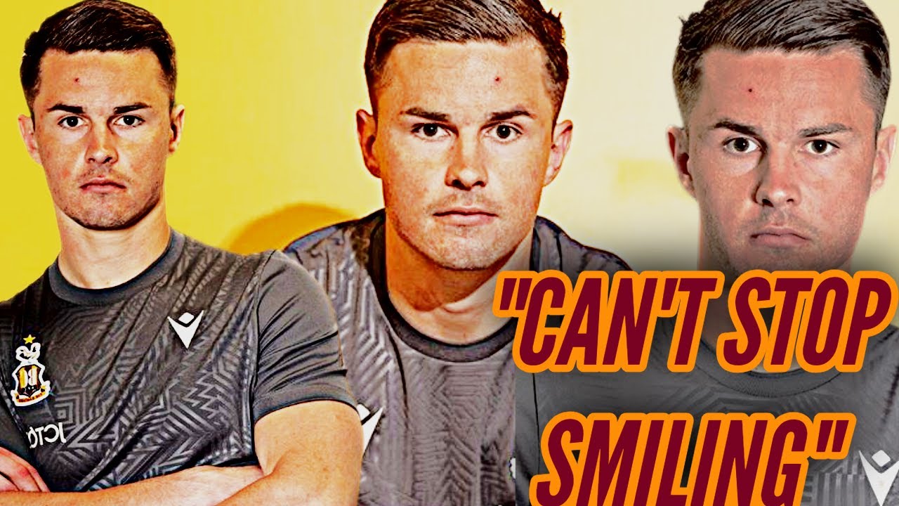 BRADFORD CITY ANNOUNCE CALLUM JOHNSON AS OUR 3RD SUMMER SIGNING AFTER HIS RELEASE FROM MANSFIELD!