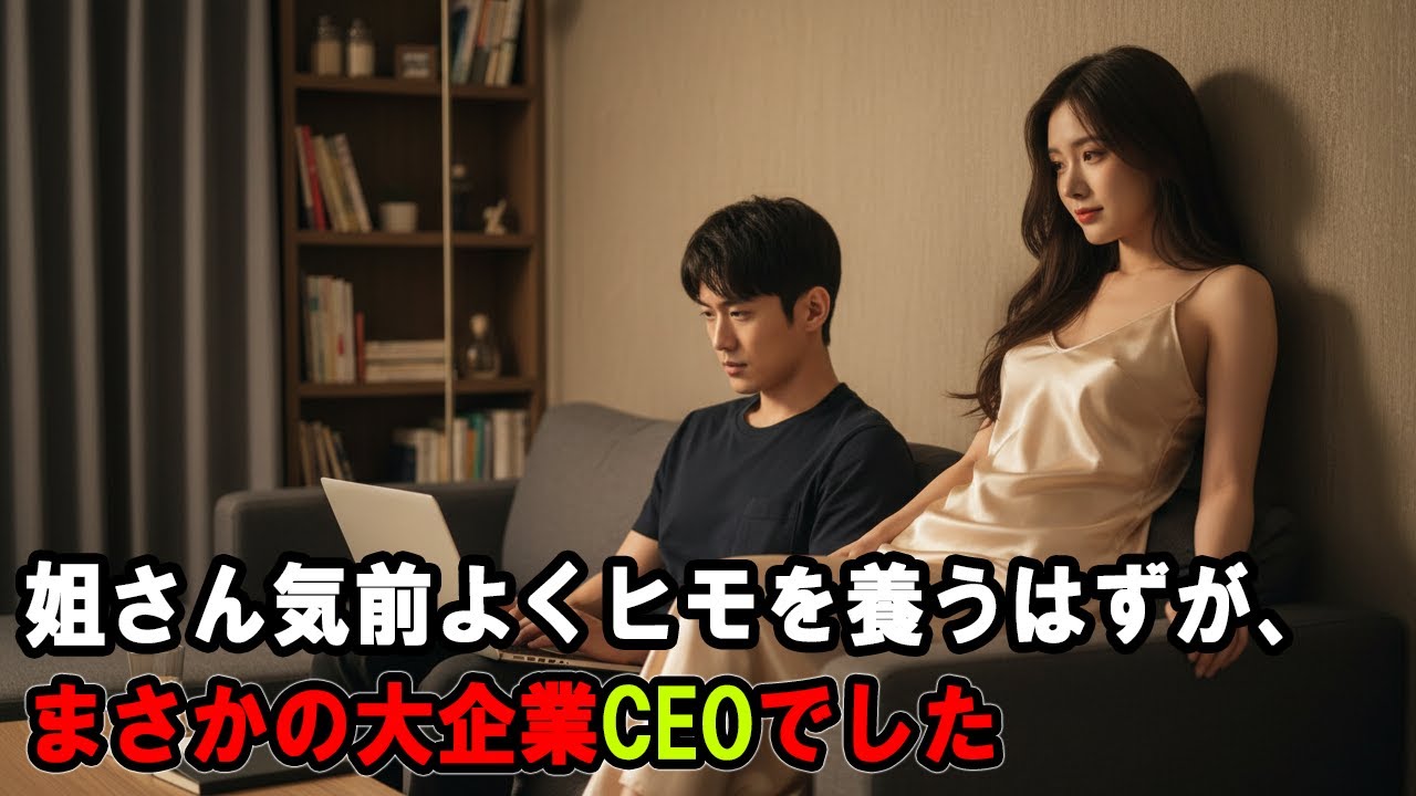 姐さん気前よくヒモを養うはずが、まさかの大企業CEOでした