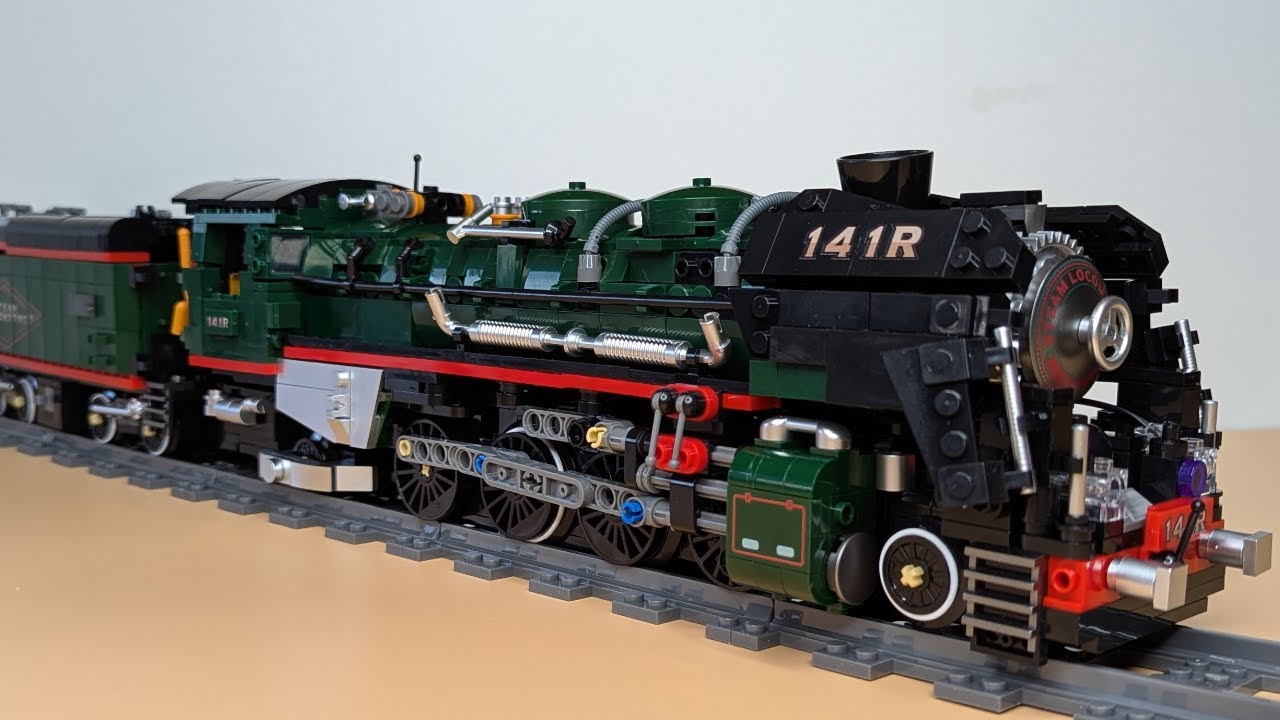 JieStar 5098- French Steam Locomotive 141R- Review