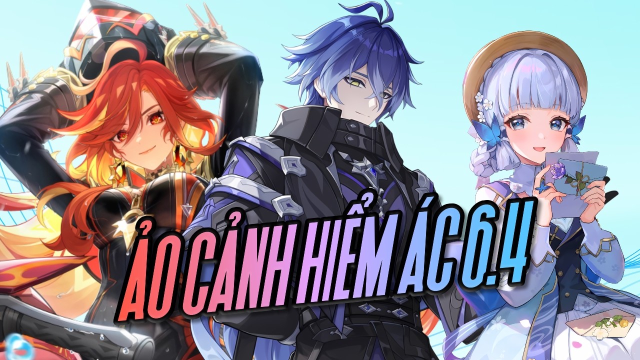 [Showcase] Trải nghiệm Ảo Cảnh Hiểm Ác 6.4 (Độ khó V) #genshinimpact