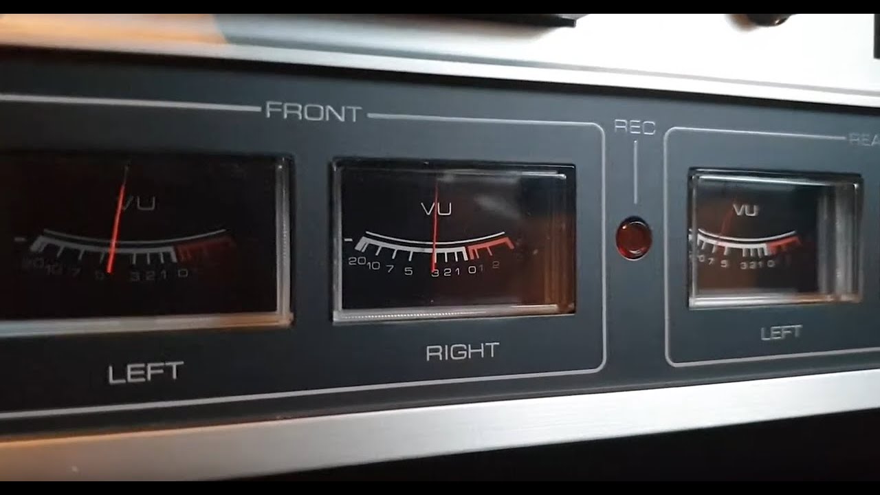Akai CR-80D-SS playing Quadraphonic Demonstration Tape