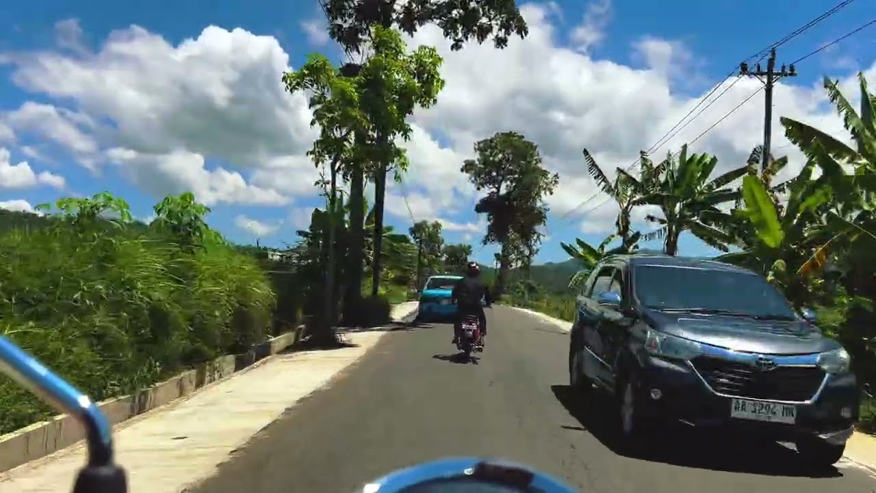 Epic Bike Ride Through Lush Green Hills of Kaliangkrik, Magelang | Indonesia Nature Vlog