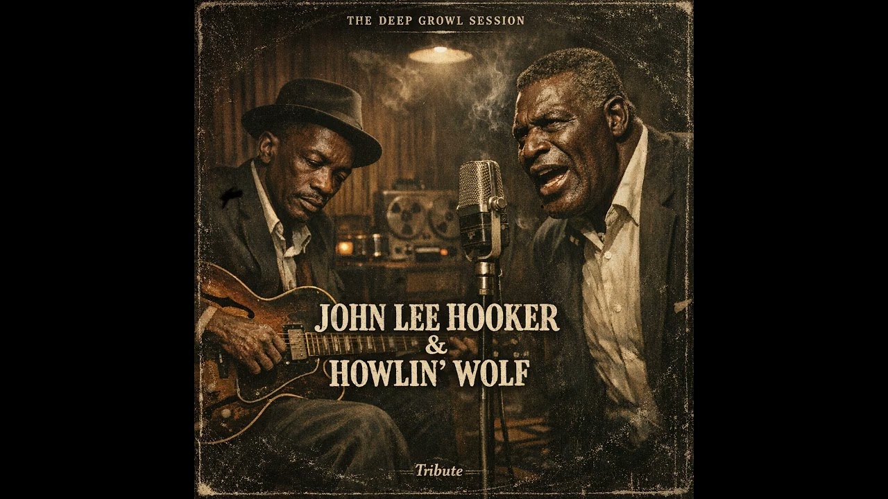 John Lee Hooker & Howlin' Wolf – The Deep Growl Session 1962 Chicago Blues  Rare Inspired Tribute Se