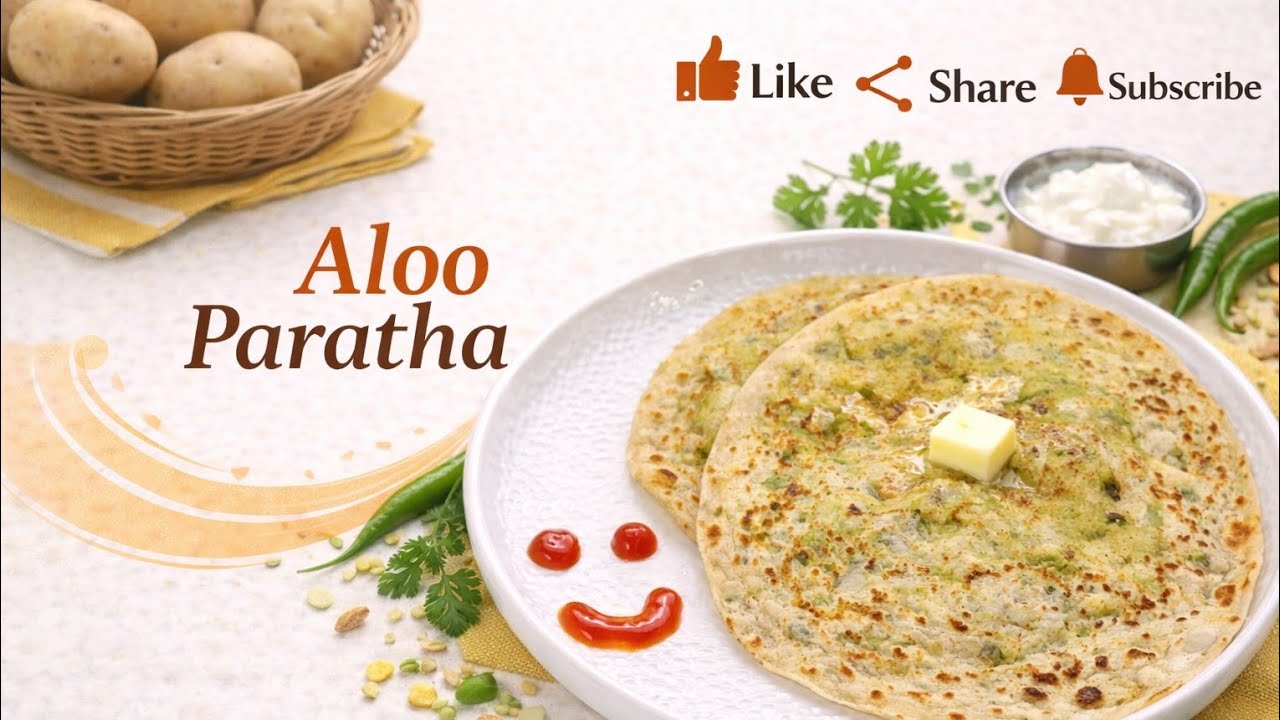 Tasty Aloo Paratha 😍 | Easy Breakfast Recipe | Homemade