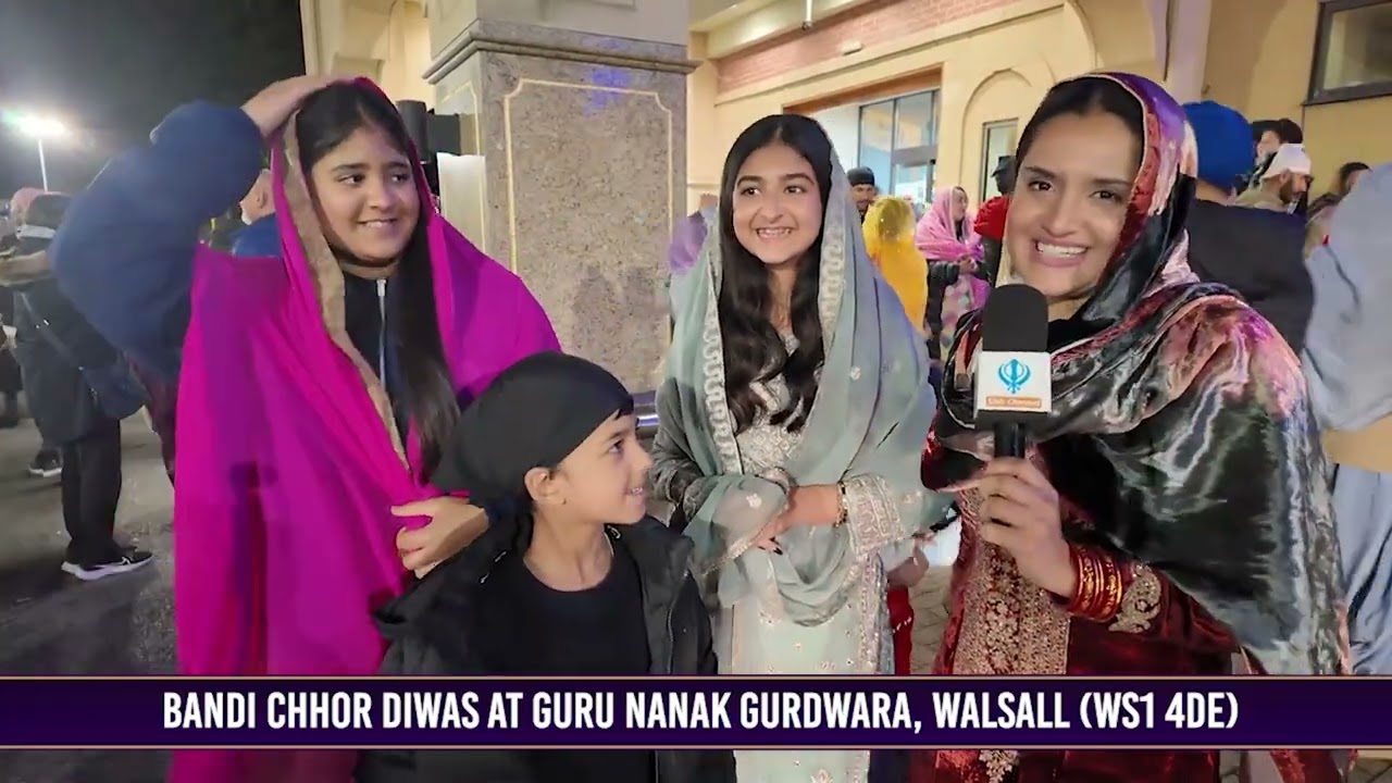 Bandi Chhor Diwas at Guru Nanak Gurdwara, Walsall
