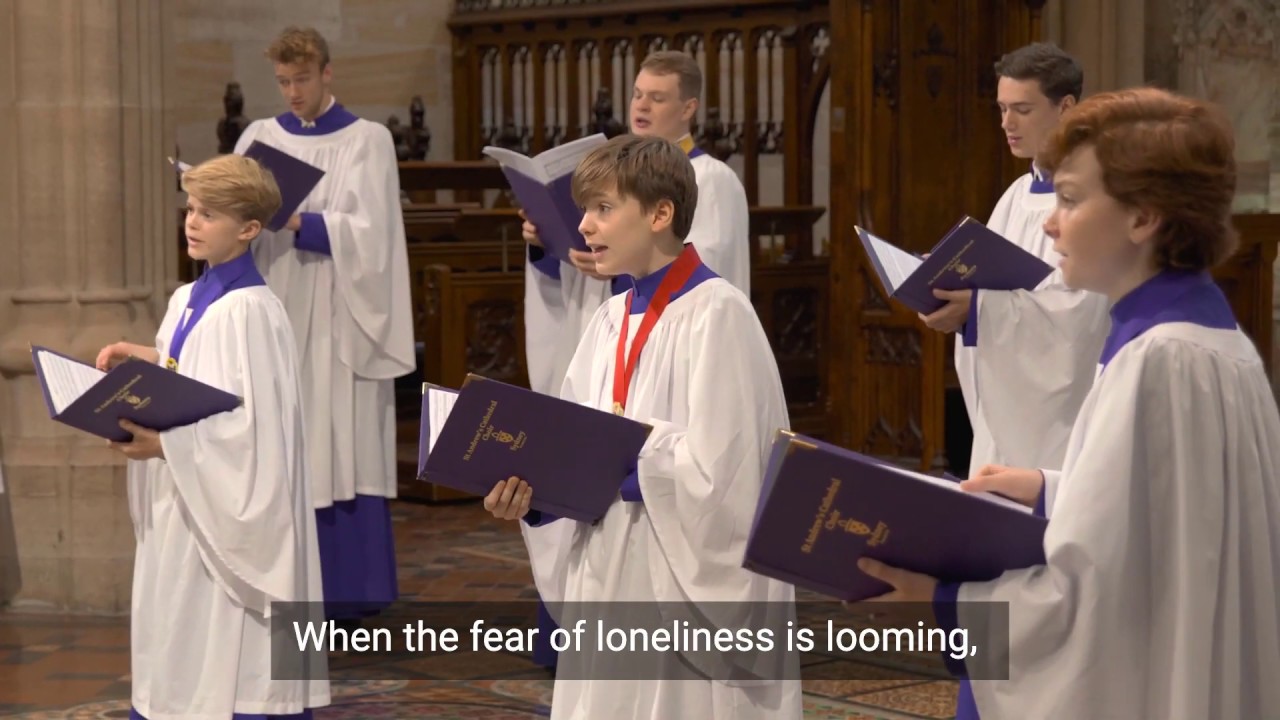 The Cathedral Choir sing 'Do Not Be Afraid' by Philip Stopford