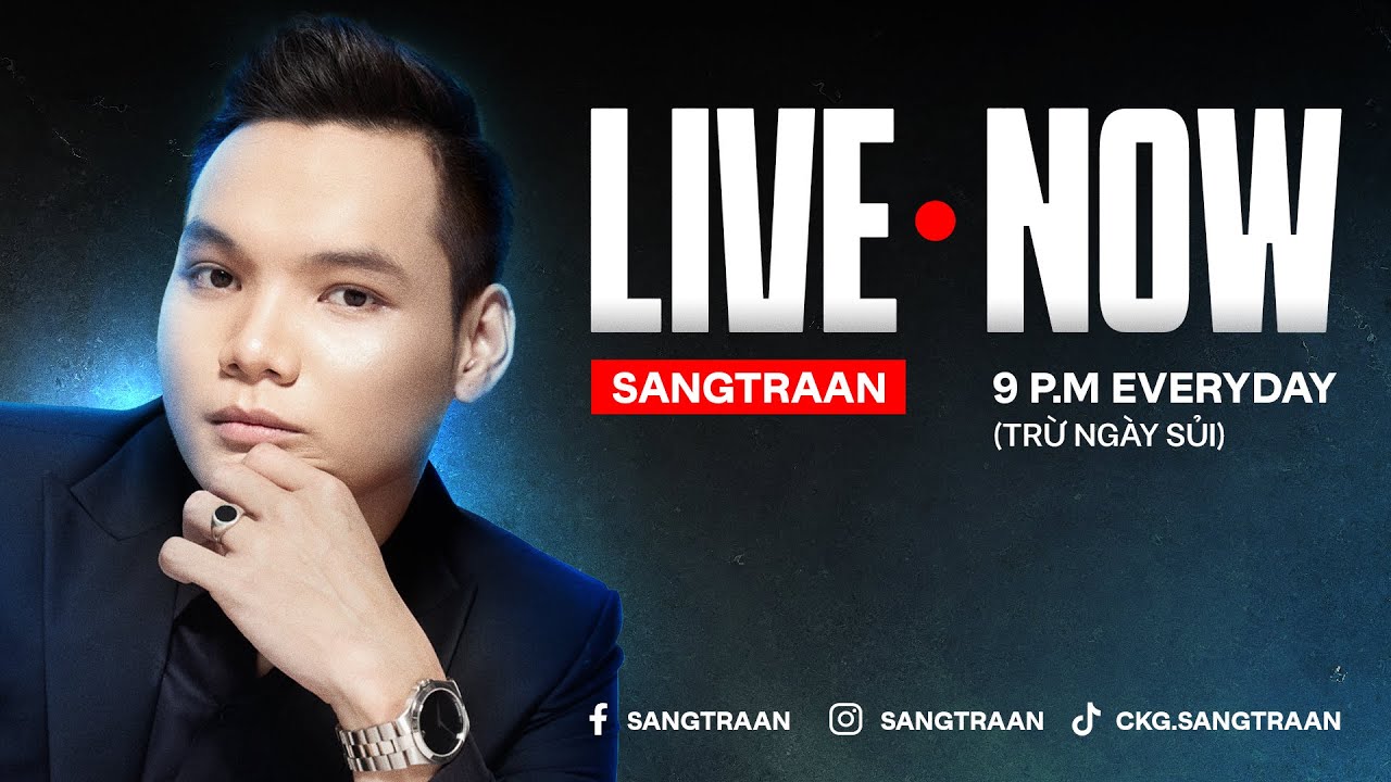 🔴 LIVE - Sangtraan | buổi tối nhẹ nh&agrave;ng chiu chiu