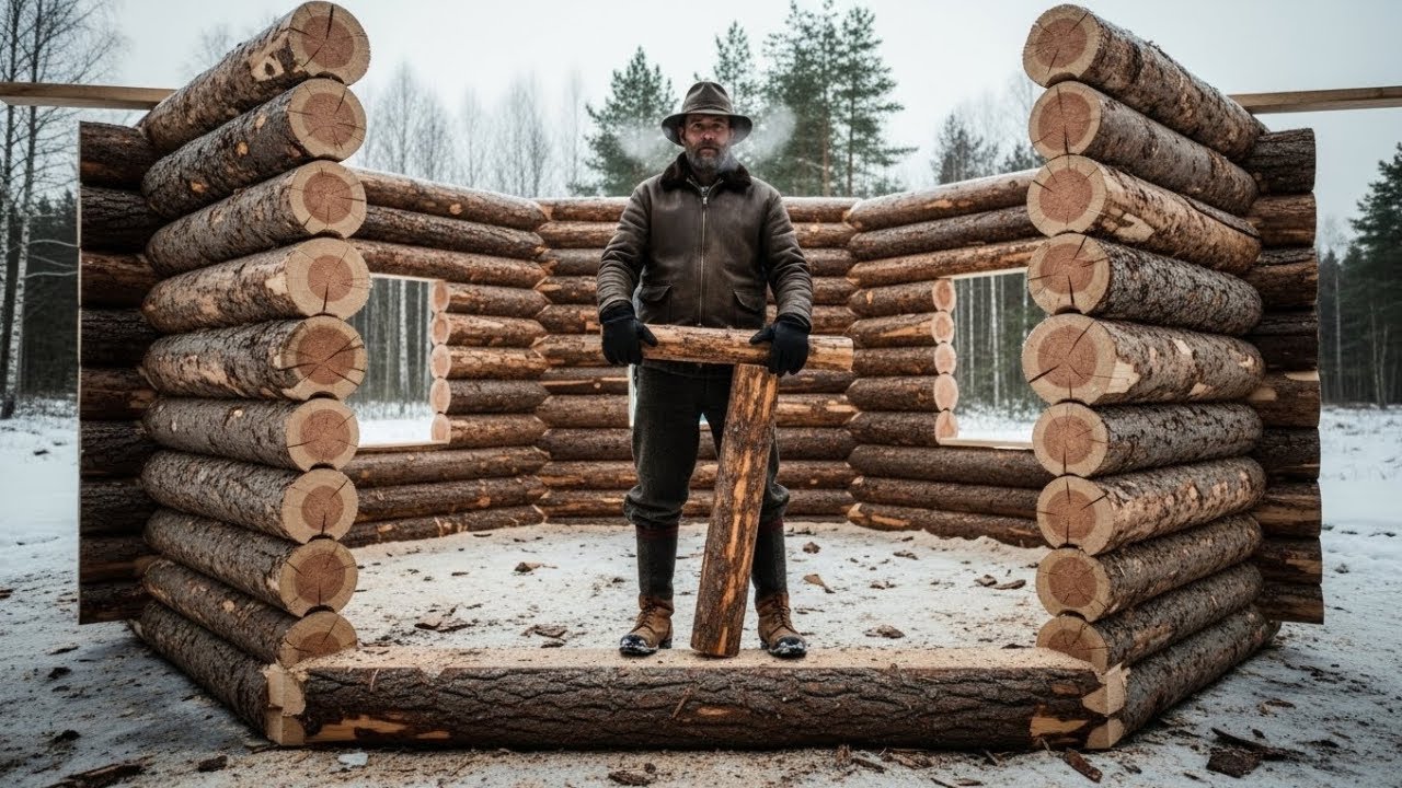 Los Vecinos Se Rieron Cuando Construyó una Cabaña Octogonal; Era 15 Grados más cálida que la suya.