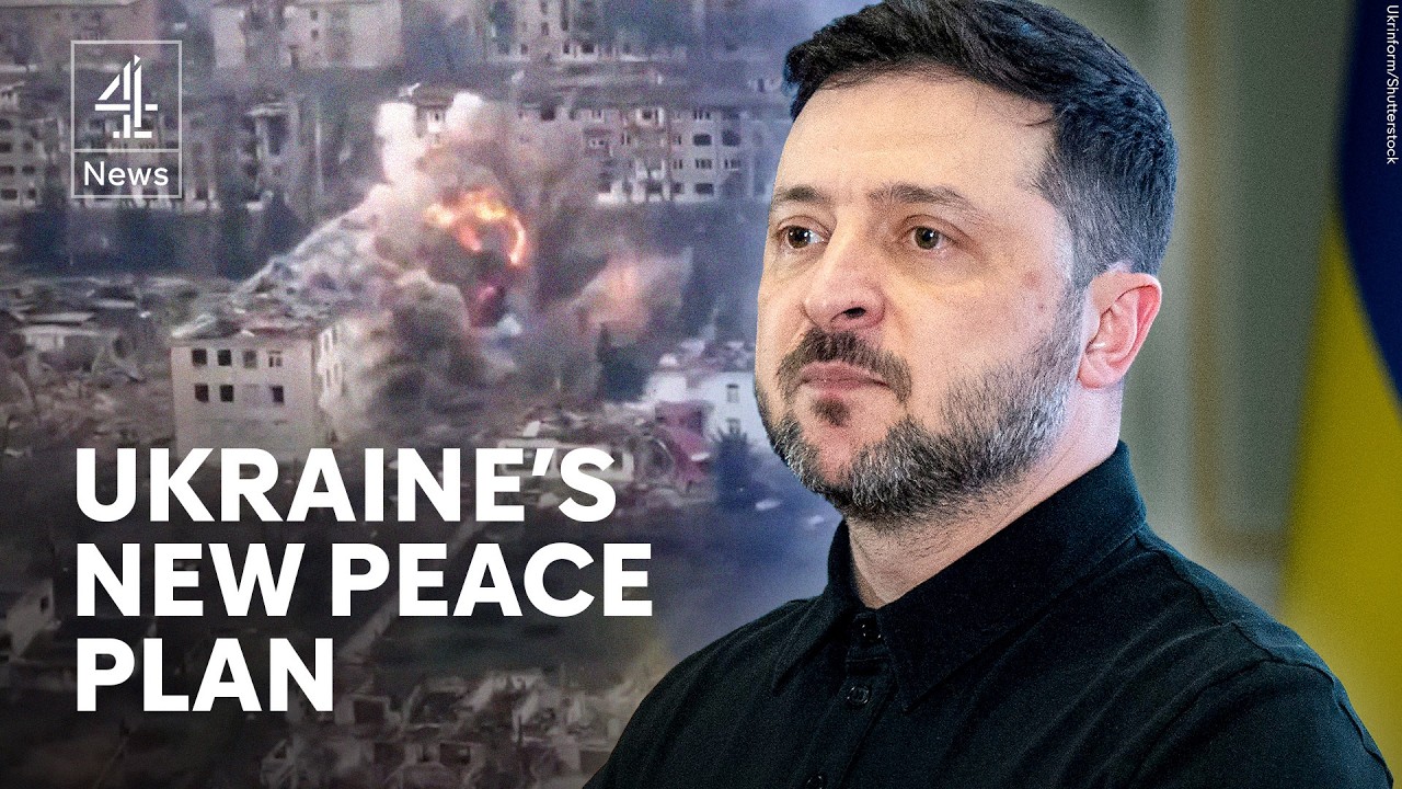 Zelenskyy proposes demilitarised zone with Russia in new Ukraine peace plan