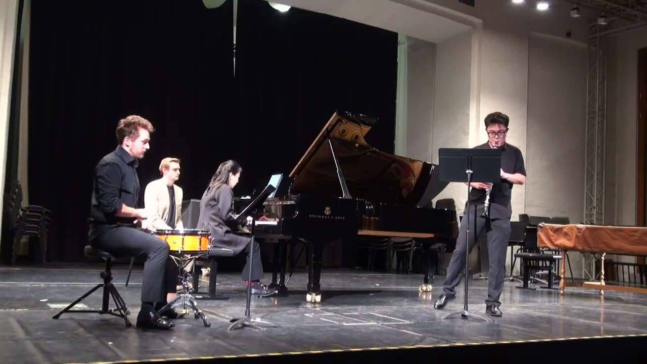 1.Prof. Blaž Šparovec Clarinet class concert 