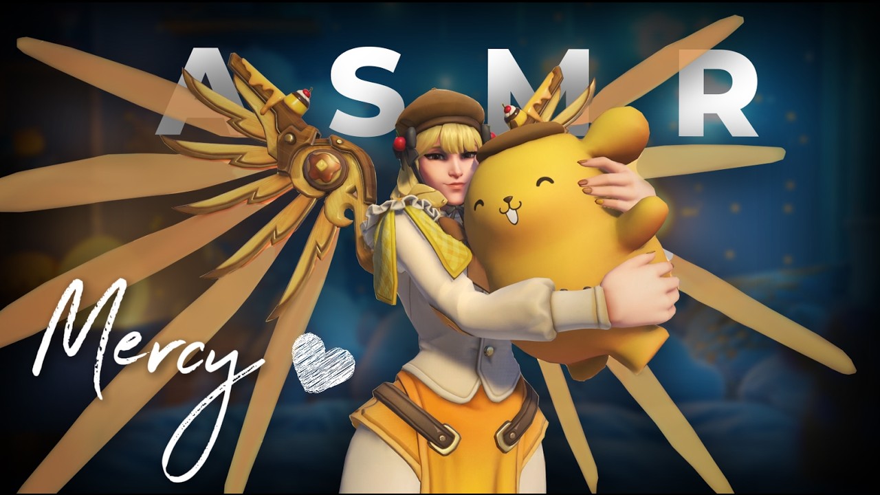 ♡︎ Overwatch ASMR ♡ Mercy ♡︎ Stadium Comp ♡︎ (Mouth Sounds, Whispering, Keyboard, Mouse)