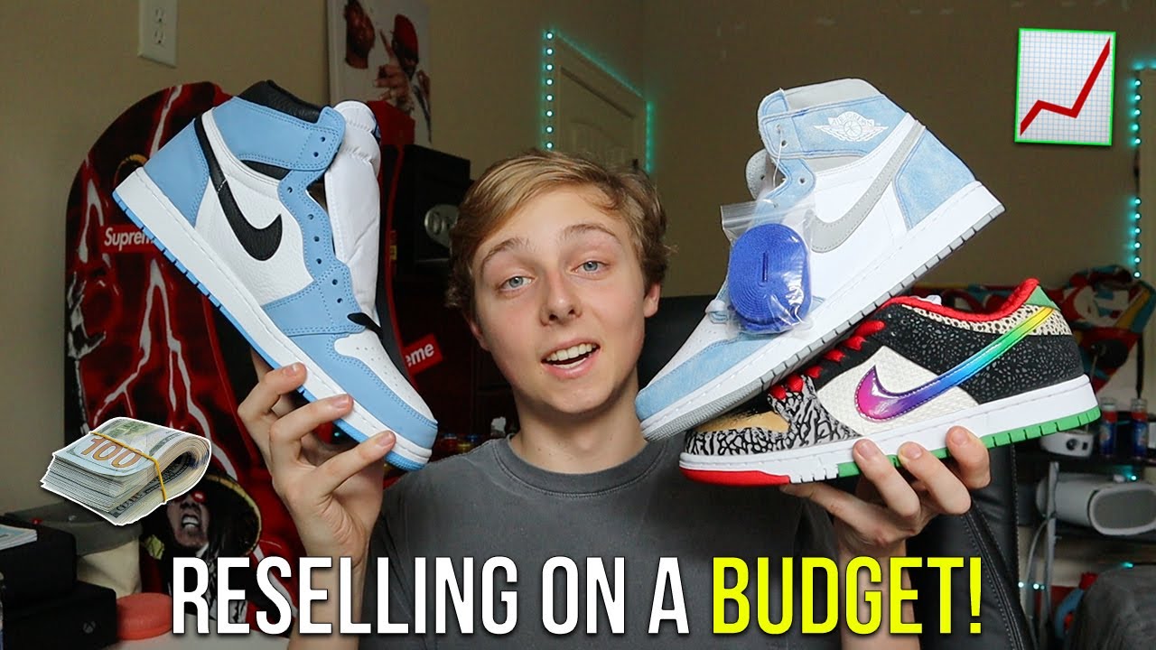 HOW TO RESELL SNEAKERS WITH A SMALL BUDGET IN 2021! (Reselling Tips)