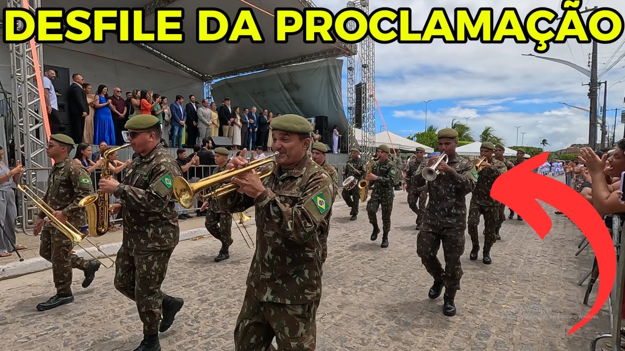 DESFILE COMPLETO DA PROCLAMA&Ccedil;&Atilde;O DA REP&Uacute;BLICA EM MARECHAL DEODORO 2025