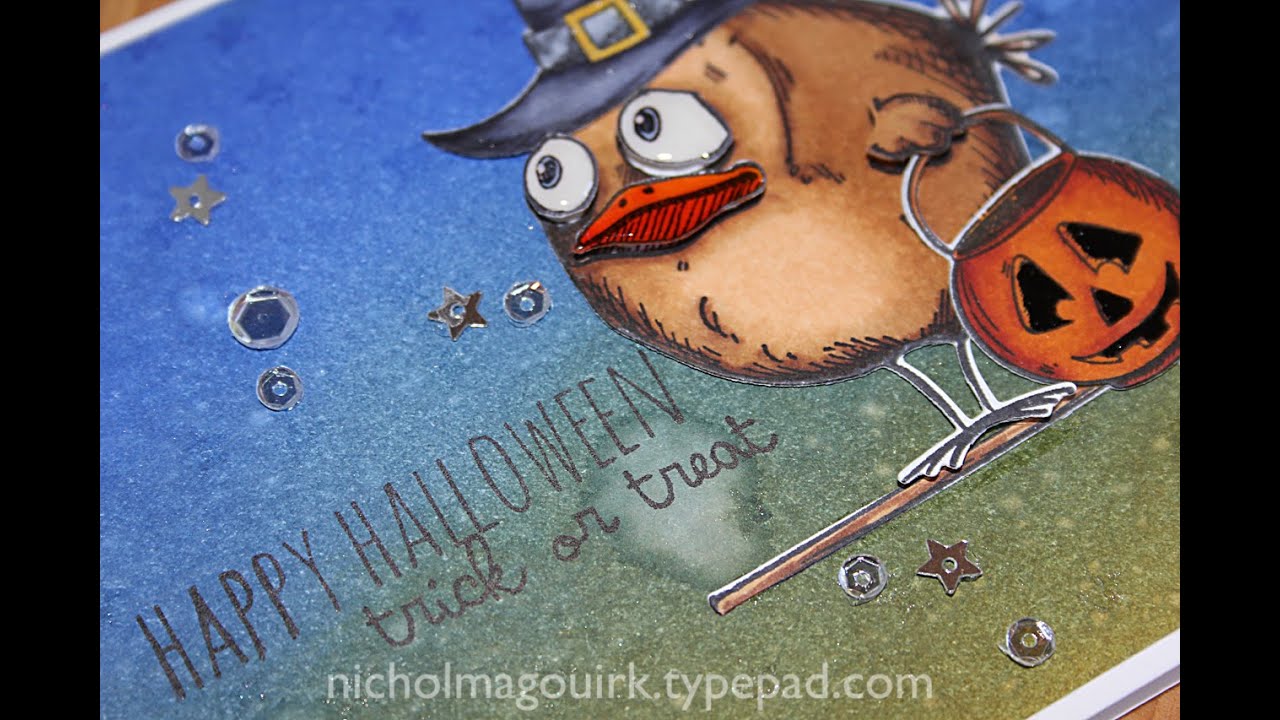 Bird Crazy | Happy Halloween Card