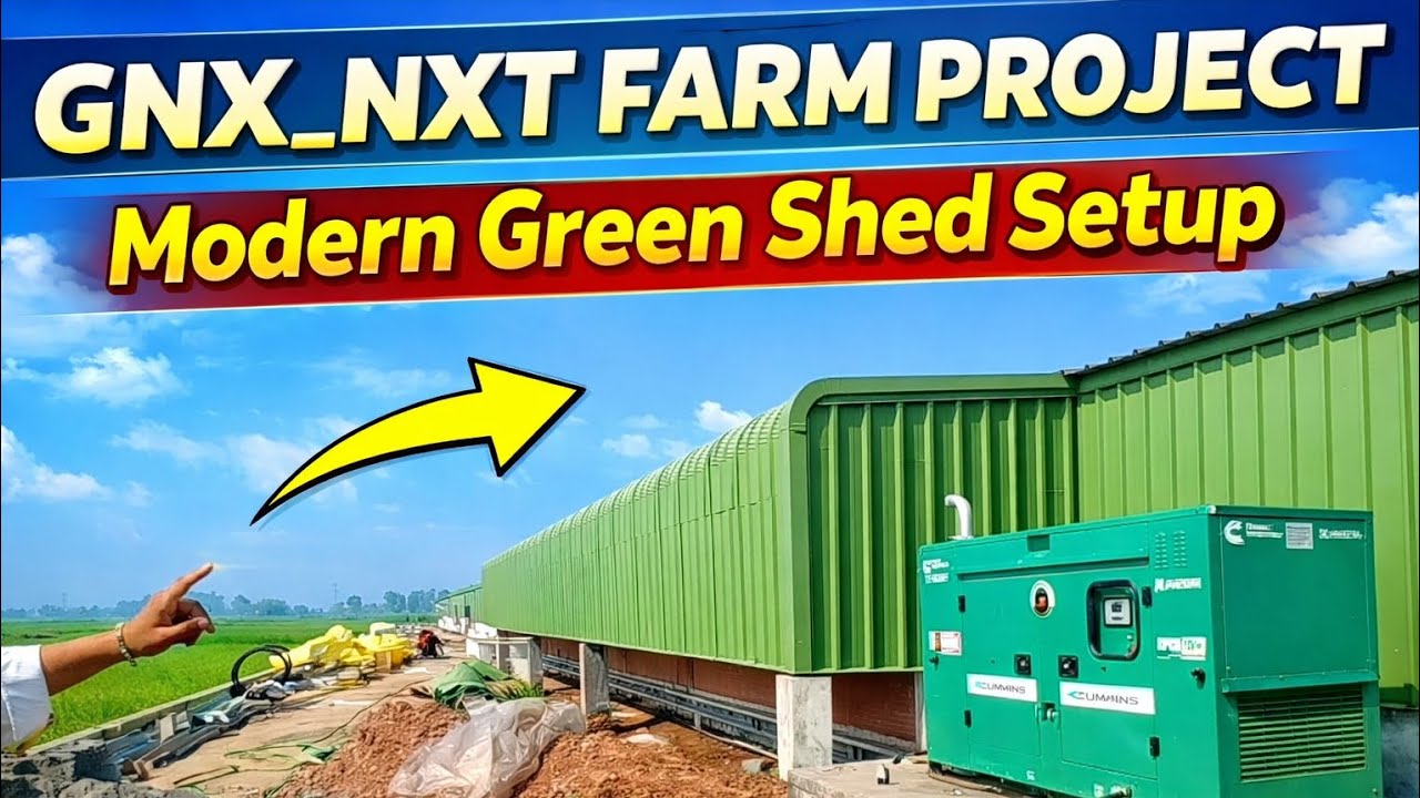 Village To Modern Farm 🔥 GNX_NXT Farm Complete Project | Shri Balaji Construction
