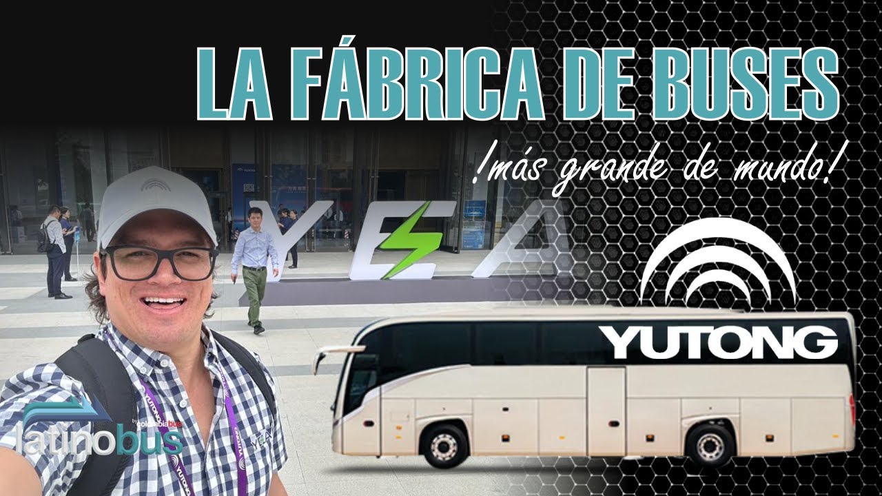 ¡Conocimos la fábrica de buses más grande del mundo! #Yutong  #electromovilidad #Zhengzhou
