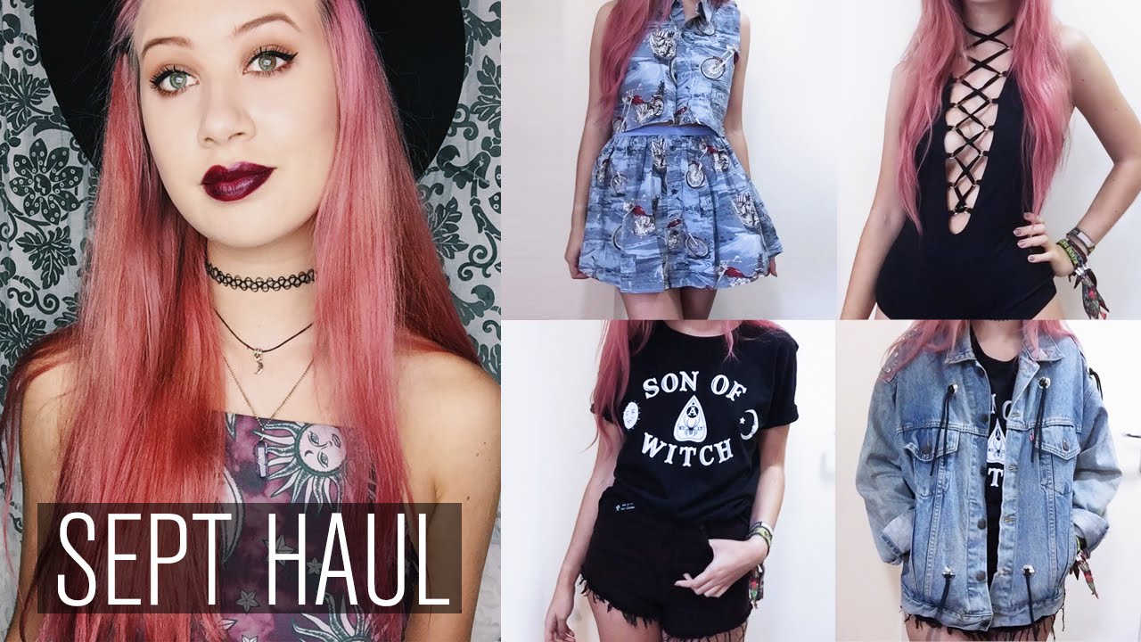 September Haul | Motel, Boohoo, Dolls Kill, Grafea etc.