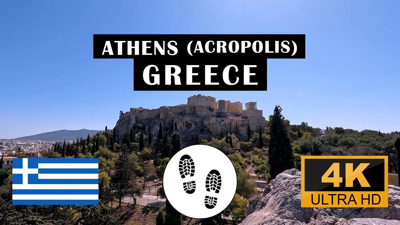 Athens, Greece Walking Tour - 4K - with Captions