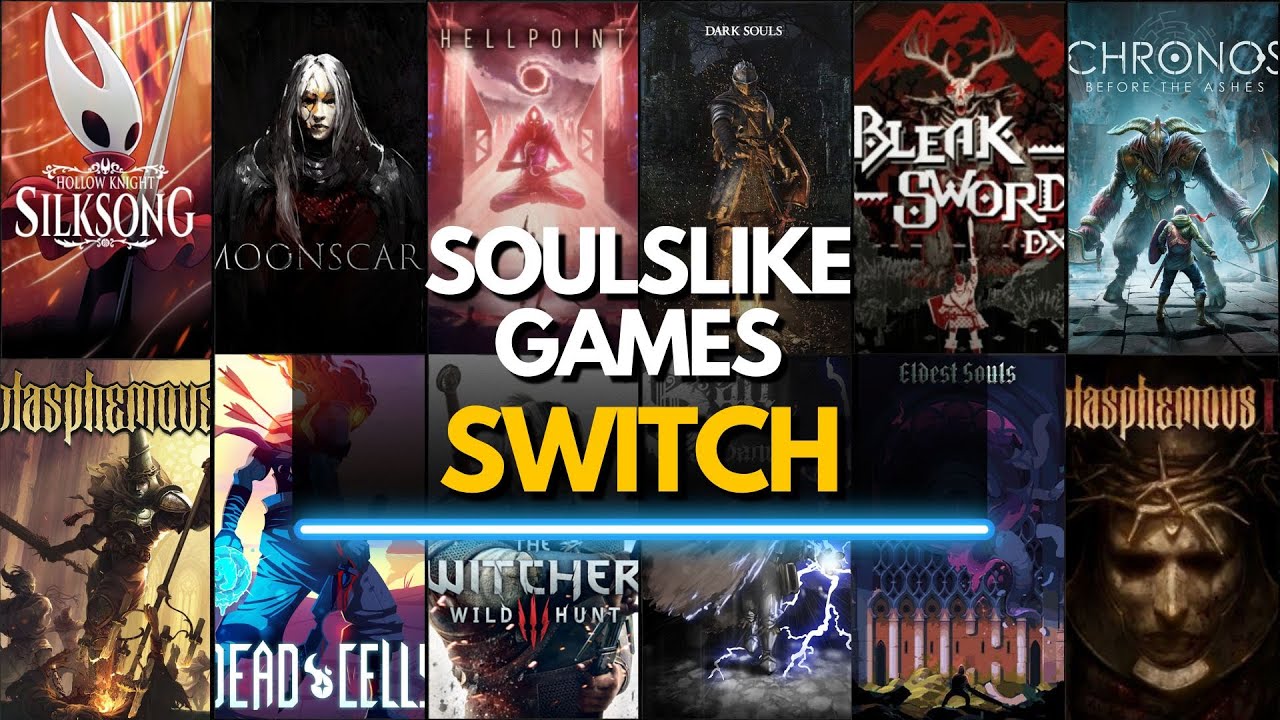 Top 40 Best SOULSLIKE Games on Switch (2025)