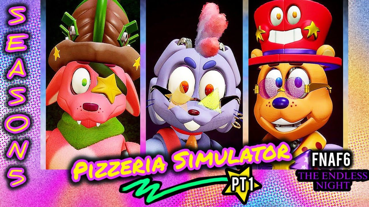 I REDESIGNED THE ROCKSTARS! ( FNAF 6: The Endless Night PT 1 ) #fnaf #newvideo #horror #animation