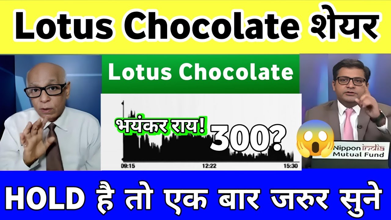 Lotus Chocolate Share Latest News | lotus chocolate share news | lotus chocolate share Analysis
