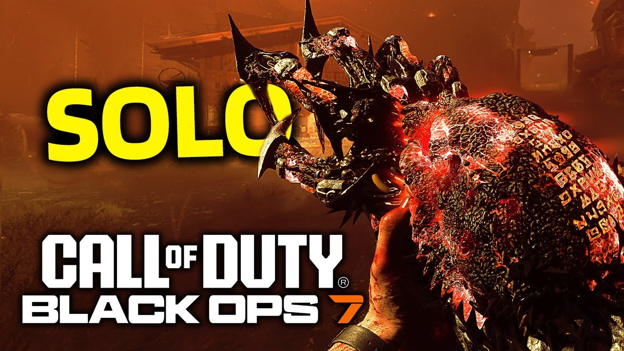 Como Faço EASTER EGG ASHES OF THE DAMNED SOLO de FORMA FÁCIL no ZOMBIES BLACK OPS 7!