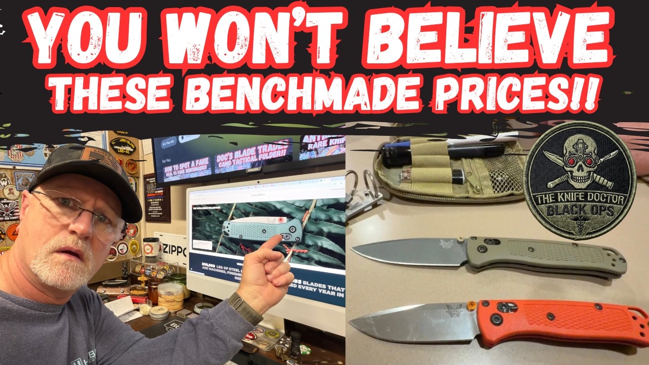 Вы не поверите ценам на продукцию Benchmade!
