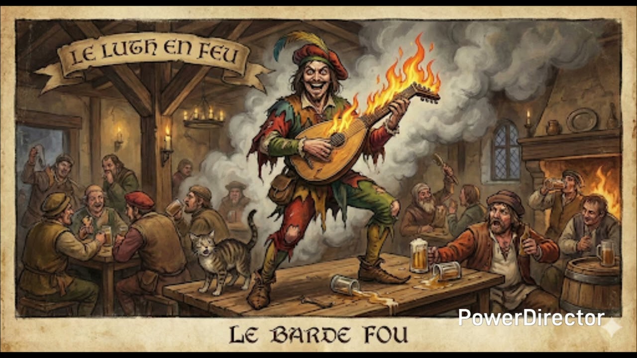 Le luth en feu