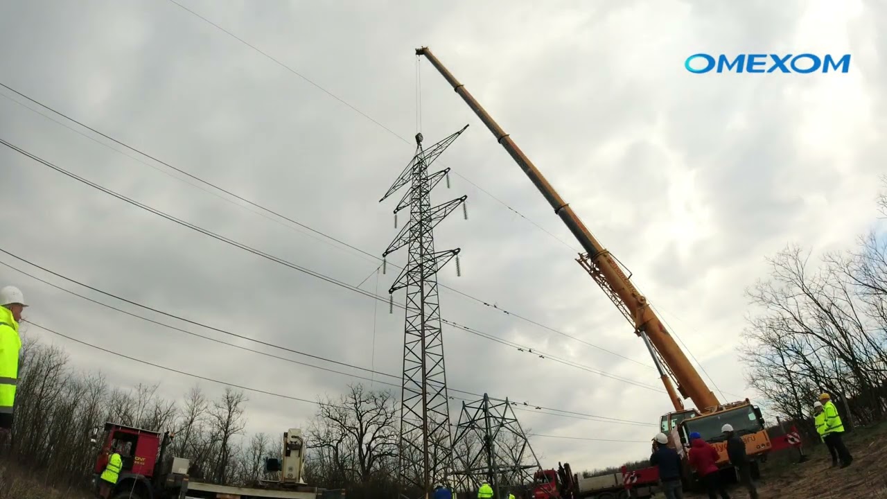 Timelapse video: Távvezeték felújítás