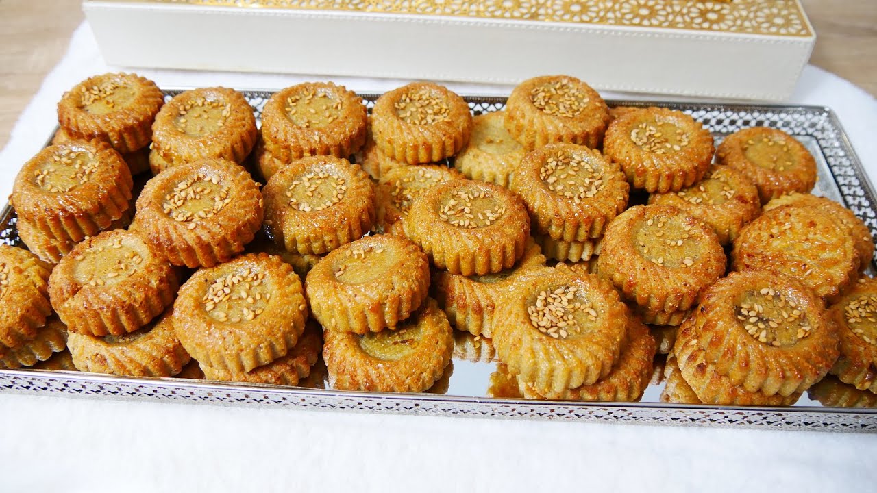 مقروط الفرن بطريقة صحية #حلويات_صحية #مطبخ #الصحة #مقروط #حلويات_العيد
