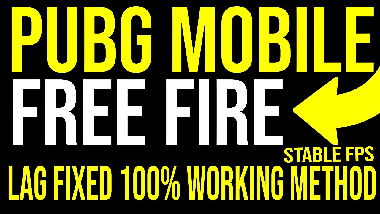 100% Lag Fixed  Free Fire PUBG MOBILE in Phoenix OS Get Stable FPS